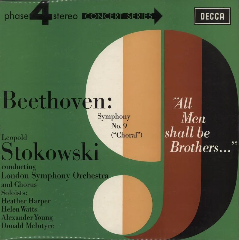Ludwig Van Beethoven Beethoven: Symphony No. 9 ("Choral") UK Vinyl LP