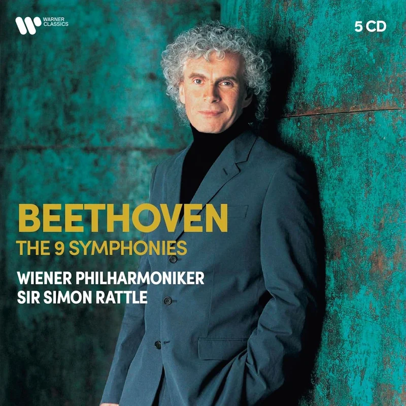 Ludwig Van Beethoven Beethoven The 9 Symphonies | Wiener Philharmoniker | Sir Simon Rattle - Box Set - Sealed UK 5-CD set