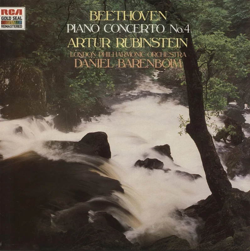 Ludwig Van Beethoven Concerto No. 4 in G, Op. 58 UK Vinyl LP