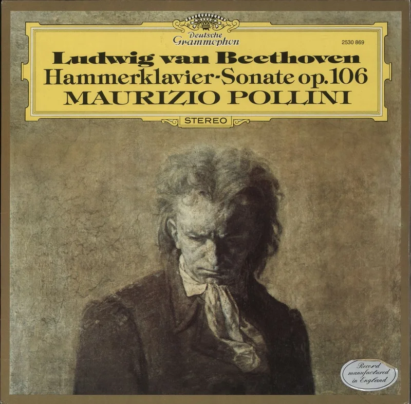 Ludwig Van Beethoven Hammerklavier-Sonate op. 106 Dutch Vinyl LP