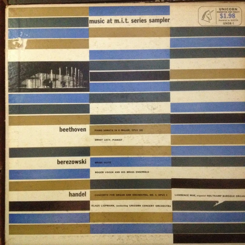 Ludwig van Beethoven, Nicolai Berezowsky, Georg Friedrich Hndel - Music At M.I.T. Series Sampler