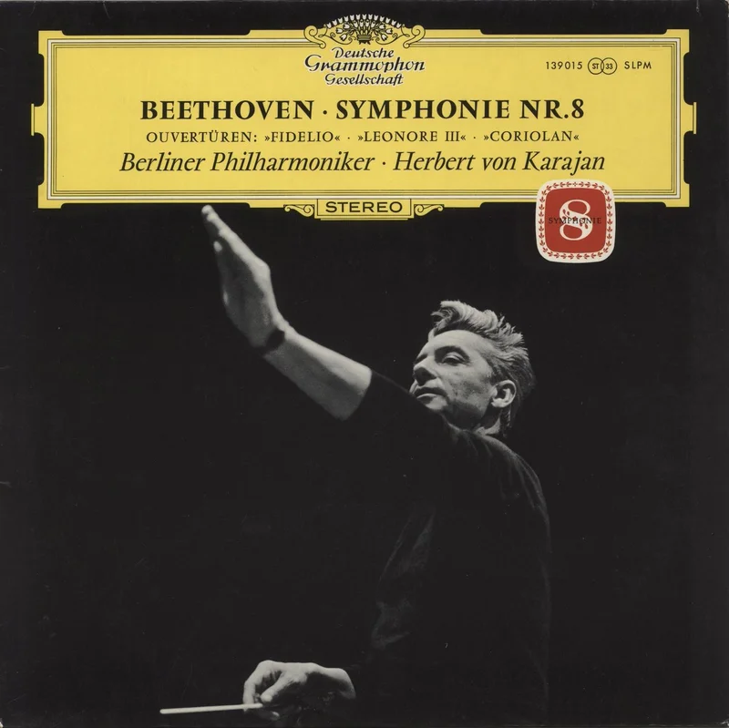 Ludwig Van Beethoven Symphonie No. 8 UK Vinyl LP