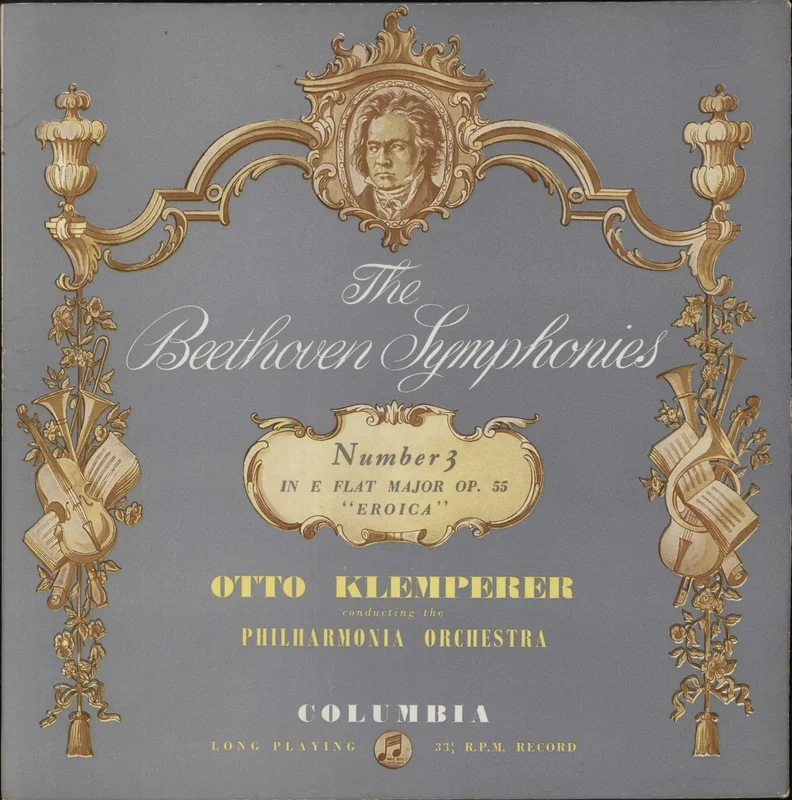 Ludwig Van Beethoven Symphony No. 3 'Eroica' - 2nd UK Vinyl LP