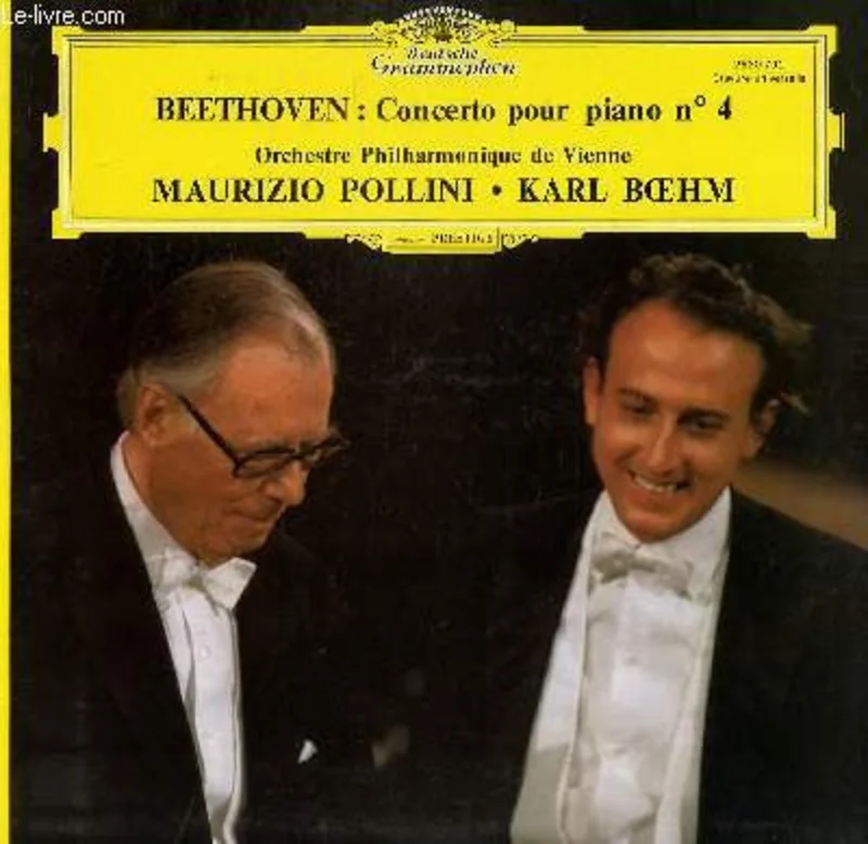 Ludwig van Beethoven, Wiener Philharmoniker, Maurizio Pollini, Karl Bhm - Concerto Pour Piano N4
