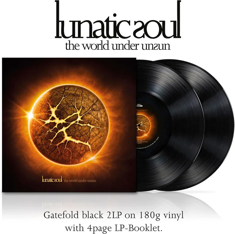 Lunatic Soul The World Under Unsun - 180 Gram Black Vinyl - Sealed UK 2-LP vinyl set