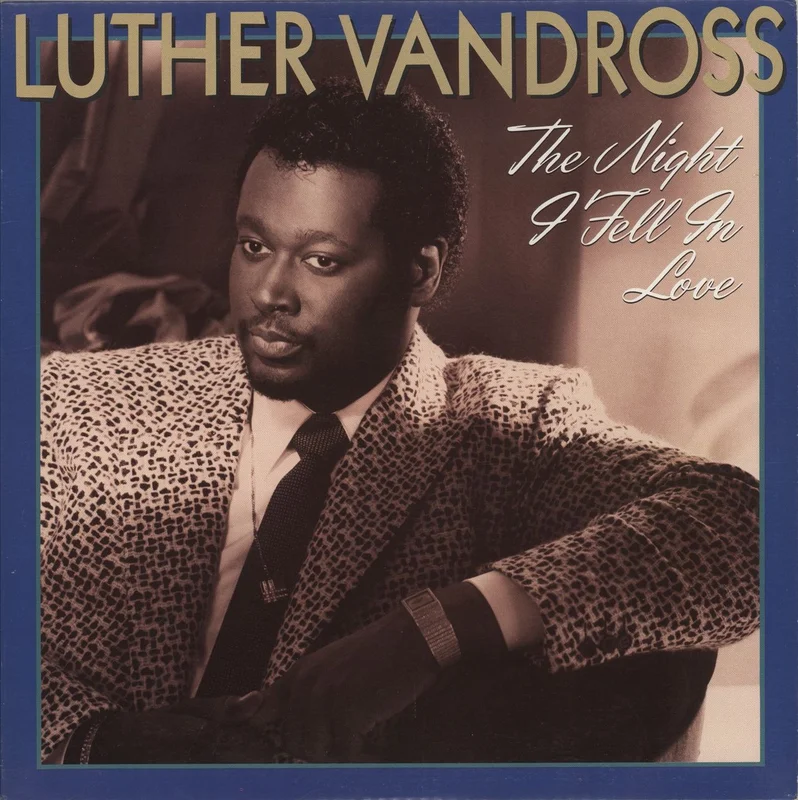 Luther Vandross The Night I Fell In Love Canadian Vinyl LP