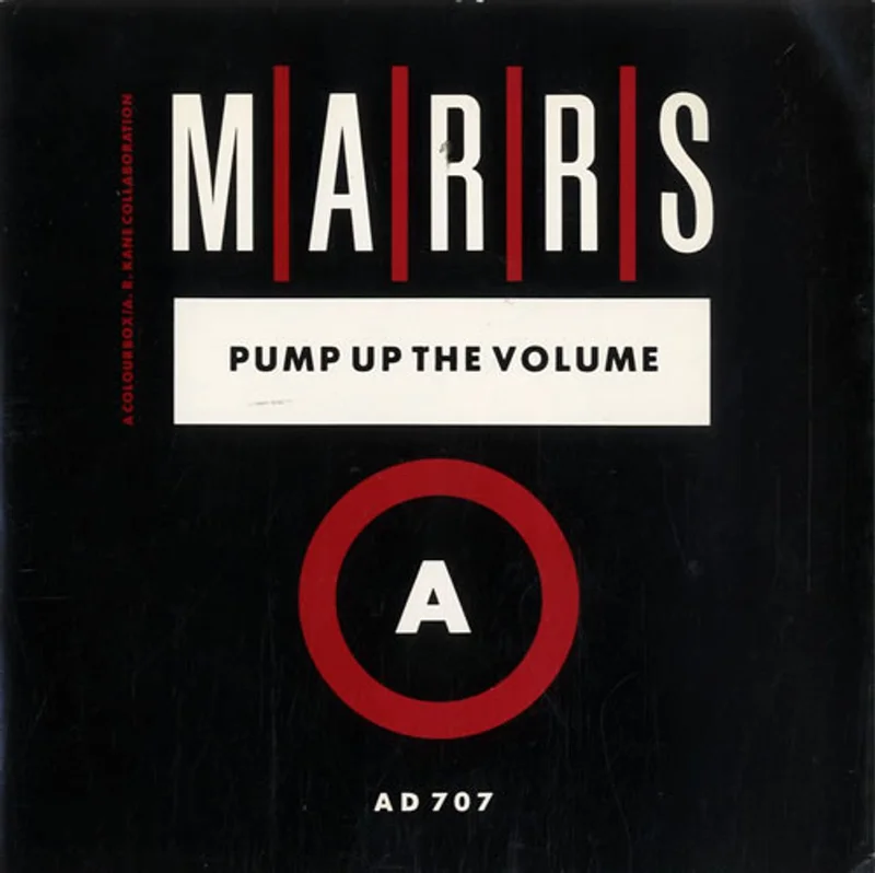 M.A.R.R.S. Pump Up The Volume UK 7" vinyl
