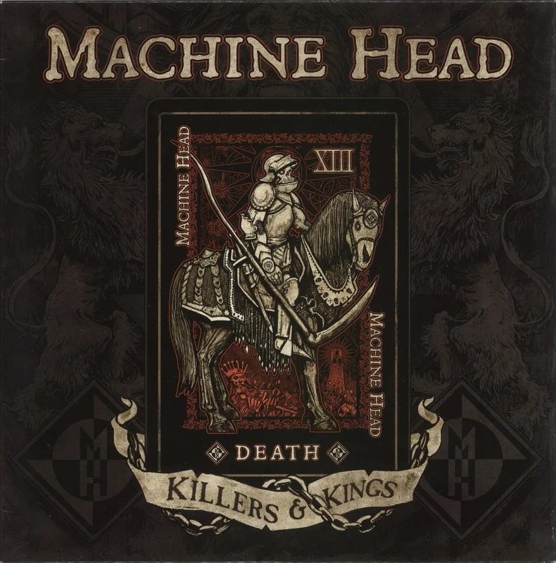Machine Head Killers & Kings - Red Vinyl - Death Sleeve - RSD14 UK 10" vinyl