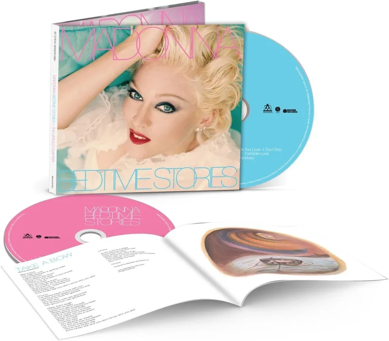 Madonna Bedtime Stories - Deluxe 2CD Edition + Storybook Illustrations Booklet - Sealed UK 2-CD album set
