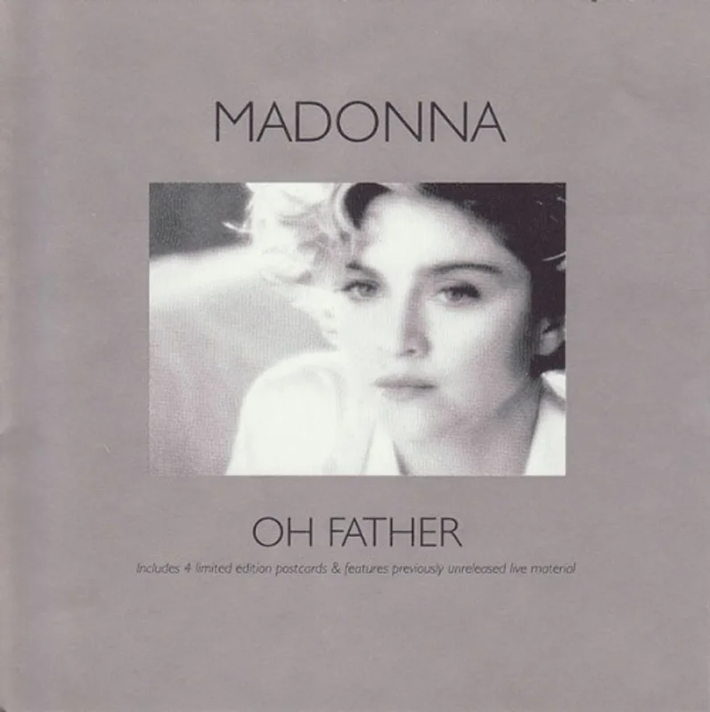 Madonna Oh Father + Postcards UK CD single