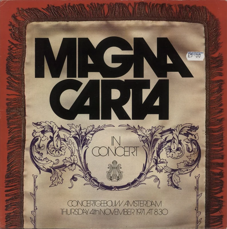 Magna Carta In Concert UK Vinyl LP
