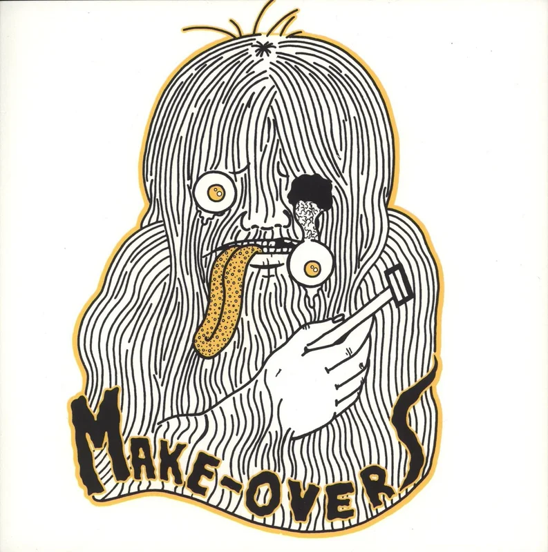 Make-Overs Learning Curve - Yellow vinyl French 7" vinyl