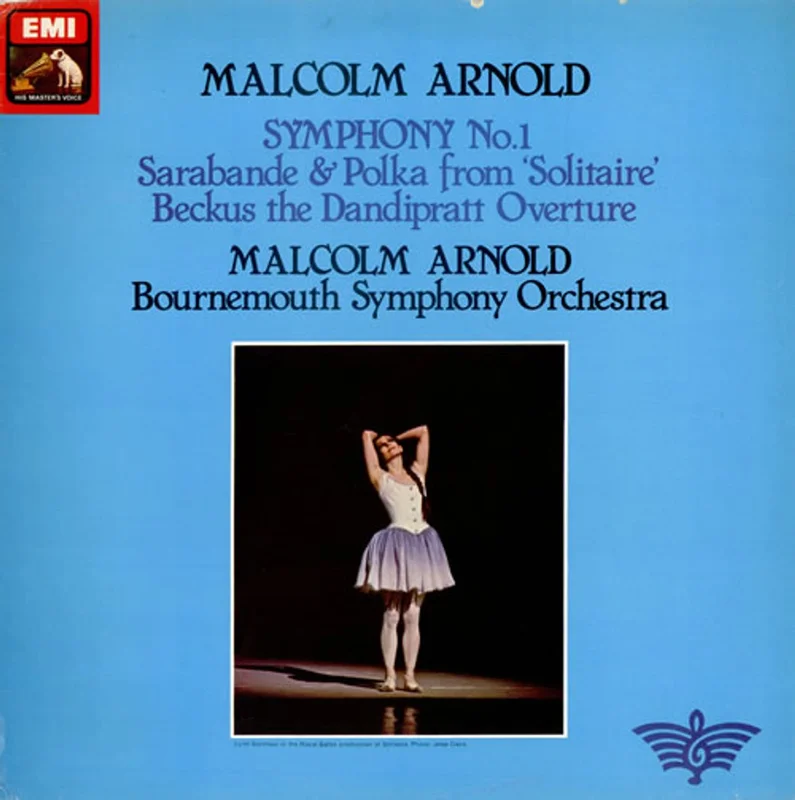 Malcolm Arnold Symphony No. 1 UK Vinyl LP