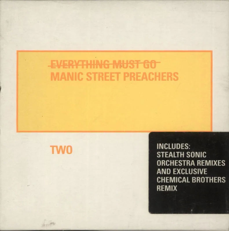 Manic Street Preachers Everything Must Go - CD Two UK CD single
