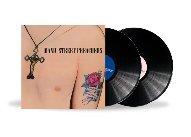 Manic Street Preachers Generation Terrorists - Black Vinyl - Sealed UK 2-LP vinyl set
