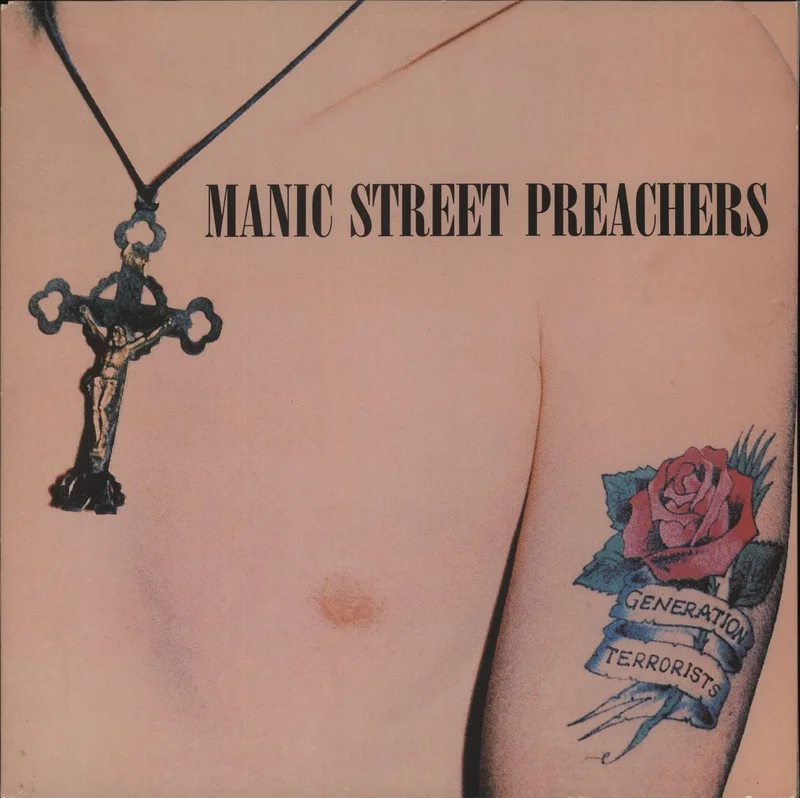 Manic Street Preachers Generation Terrorists - EX - No Sticker UK 2-LP vinyl set