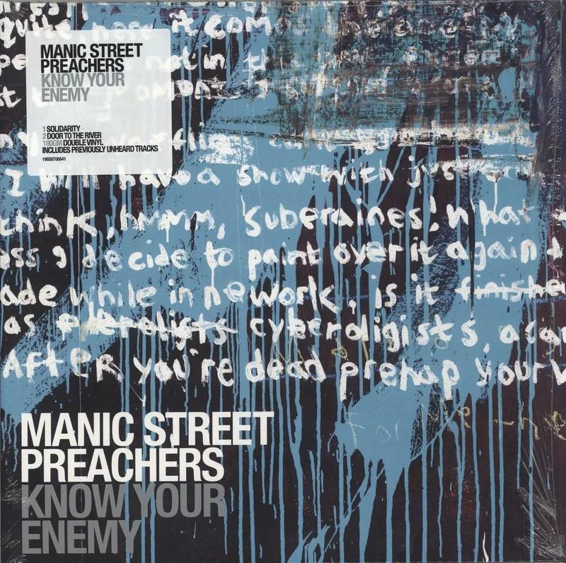 Manic Street Preachers Know Your Enemy: 2022 Expanded Edition - 180gm Vinyl + Autographed Print UK 2-LP vinyl set