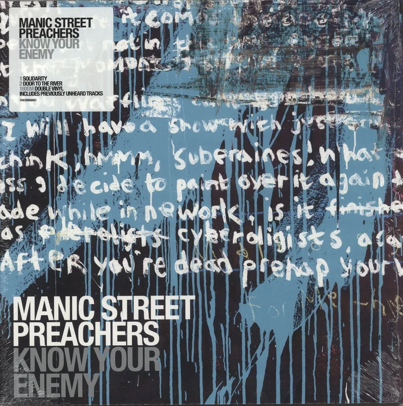 Manic Street Preachers Know Your Enemy: 2022 Expanded Edition - 180gm Vinyl UK 2-LP vinyl set