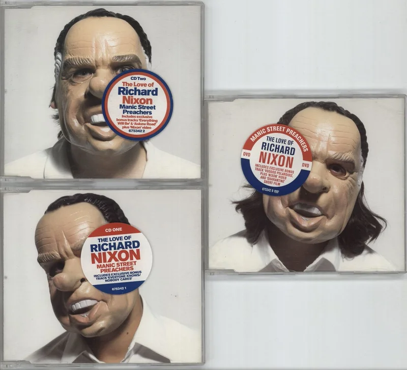 Manic Street Preachers The Love Of Richard Nixon UK 3-disc CD/DVD Set
