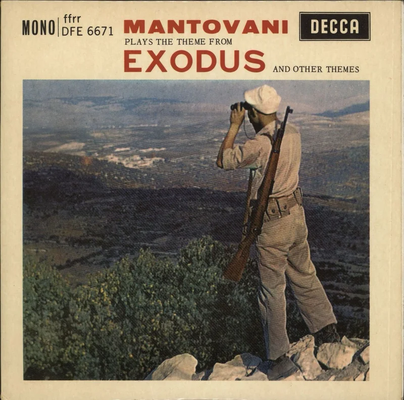 Mantovani Plays The Theme From Exodus And Other Themes UK 7" vinyl