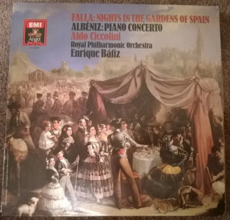 Manuel De Falla, Isaac Albniz, Aldo Ciccolini, The Royal Philharmonic Orchestra, Enrique Batiz - Nights In The Gardens Of Spain / Piano Concerto