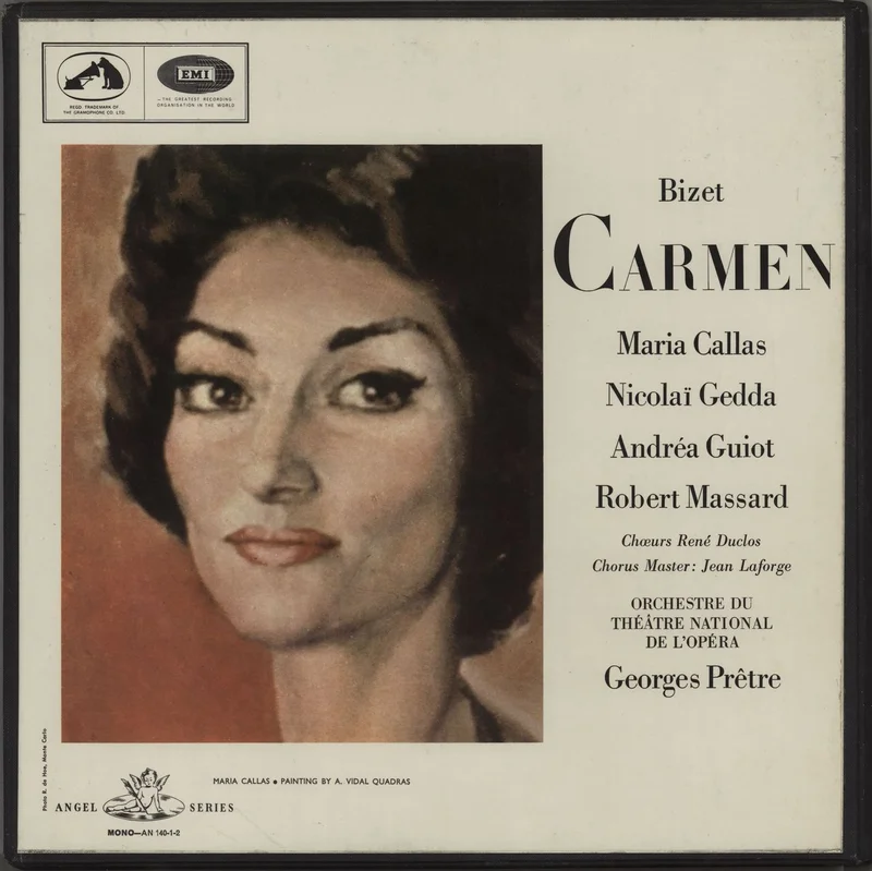 Maria Callas Carmen UK Box set