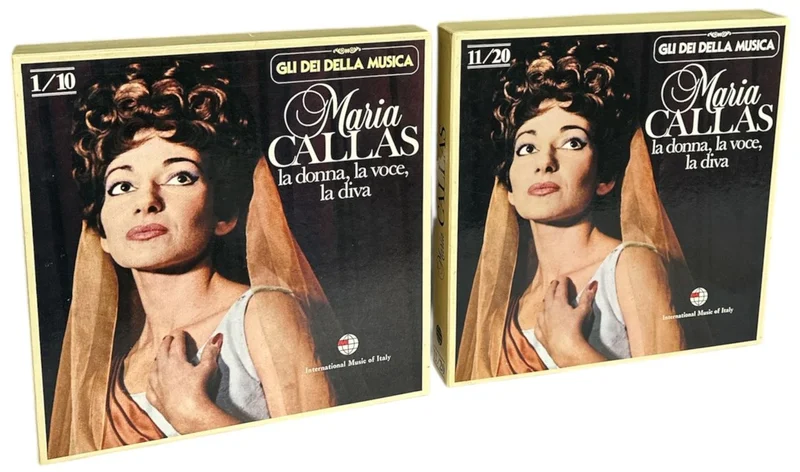 Maria Callas Maria Callas: La Donna, La Voce, La Diva Italian Vinyl box set