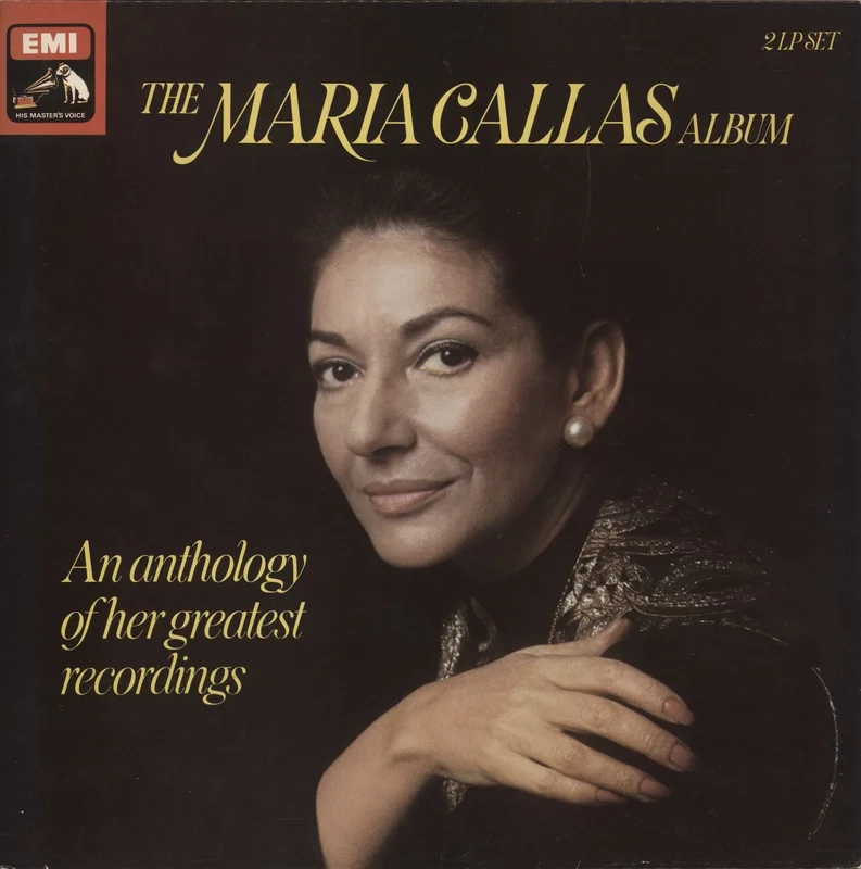 Maria Callas The Maria Callas Album UK 2-LP vinyl set