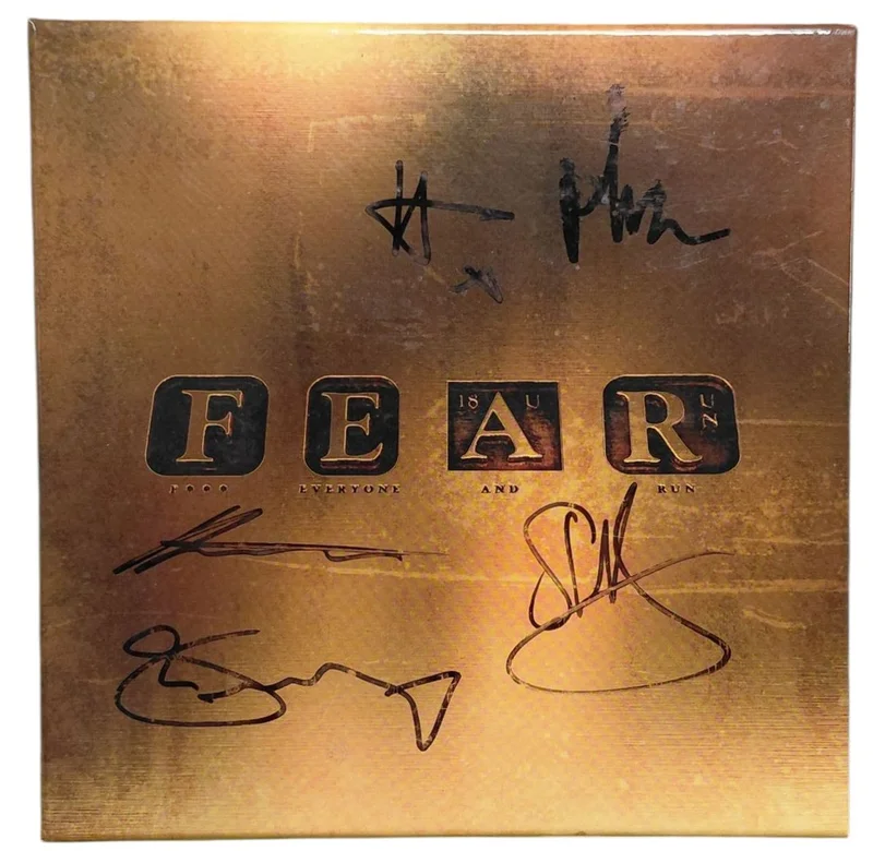 Marillion FEAR (F*** Everyone And Run) - Autographed UK Cd album box set