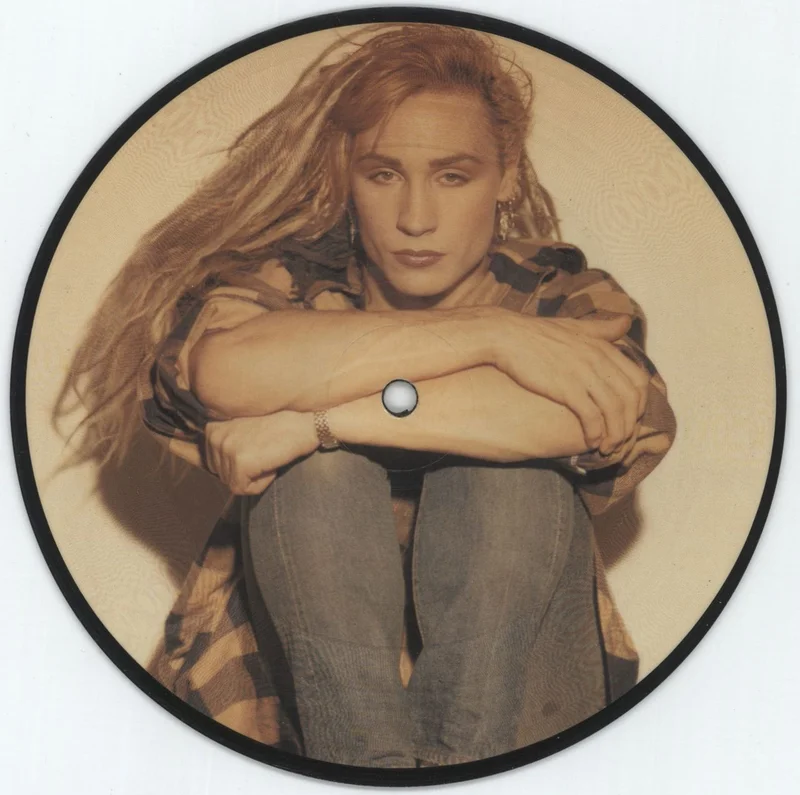 Marilyn Cry And Be Free UK 7" picture disc