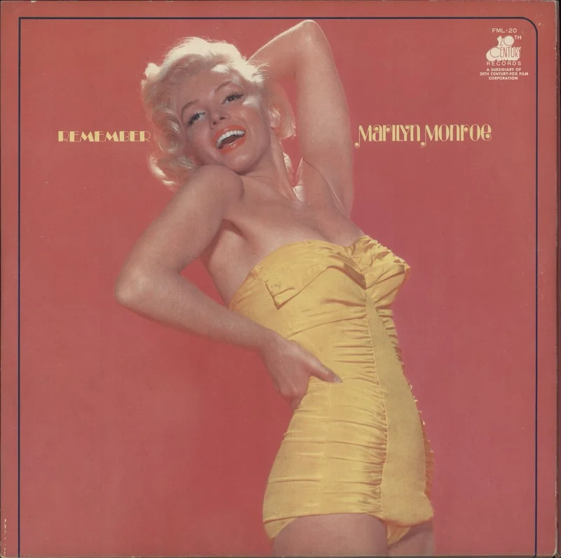 Marilyn Monroe Remember Marilyn Japanese Vinyl LP