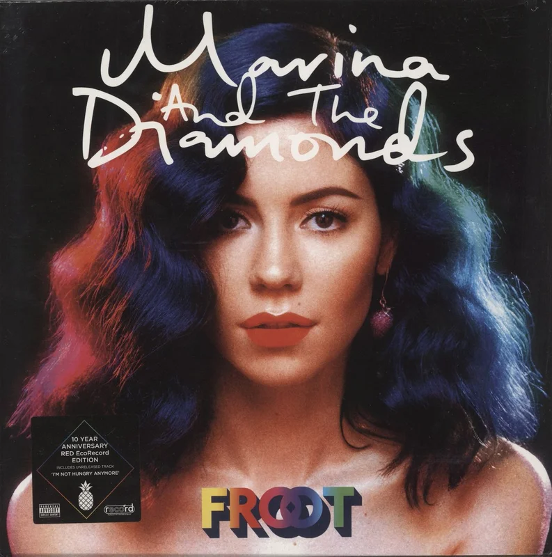 Marina & The Diamonds Froot - Red Vinyl UK 2-LP vinyl set