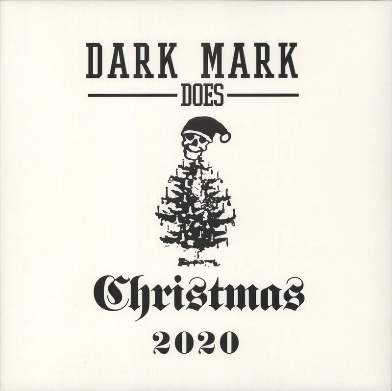 Mark Lanegan Dark Mark Does Christmas 2020 - White Vinyl UK Vinyl LP