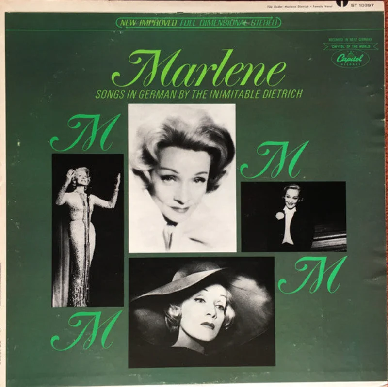 Marlene Dietrich - Songs In German By The Inimitable Dietrich