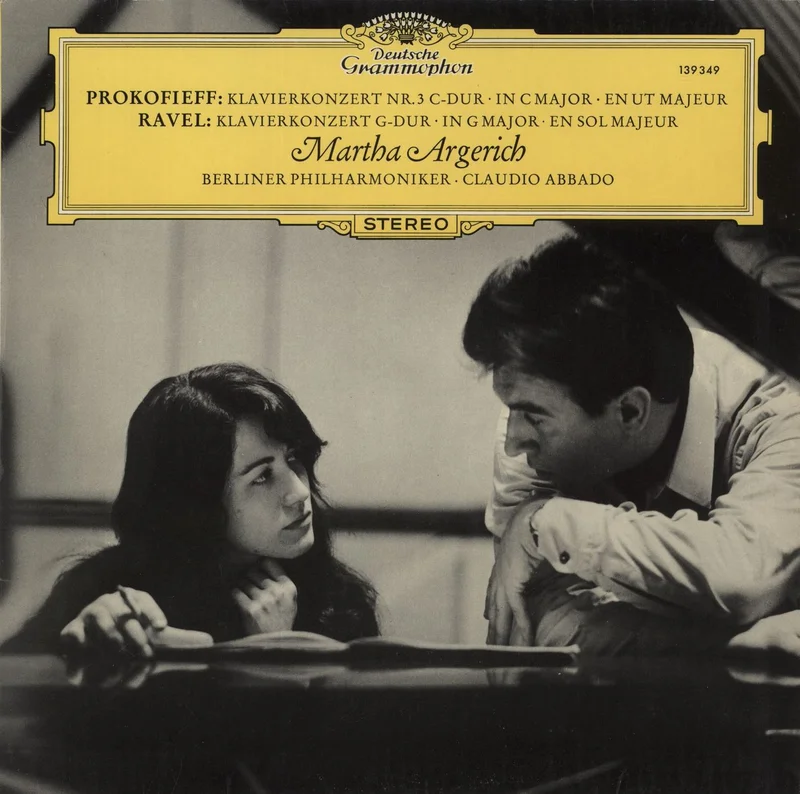 Martha Argerich Prokofieff: Klavierkonzert Nr. 3 C-Dur In C Major En Ut Majeur/Klavierkonzert G-Dur In G Major UK Vinyl LP