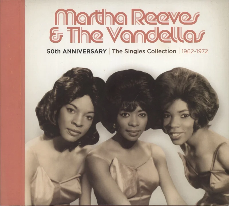 Martha Reeves & The Vandellas 50th Anniversary - The Singles Collection 1962-1972 US 3-disc CD/DVD Set