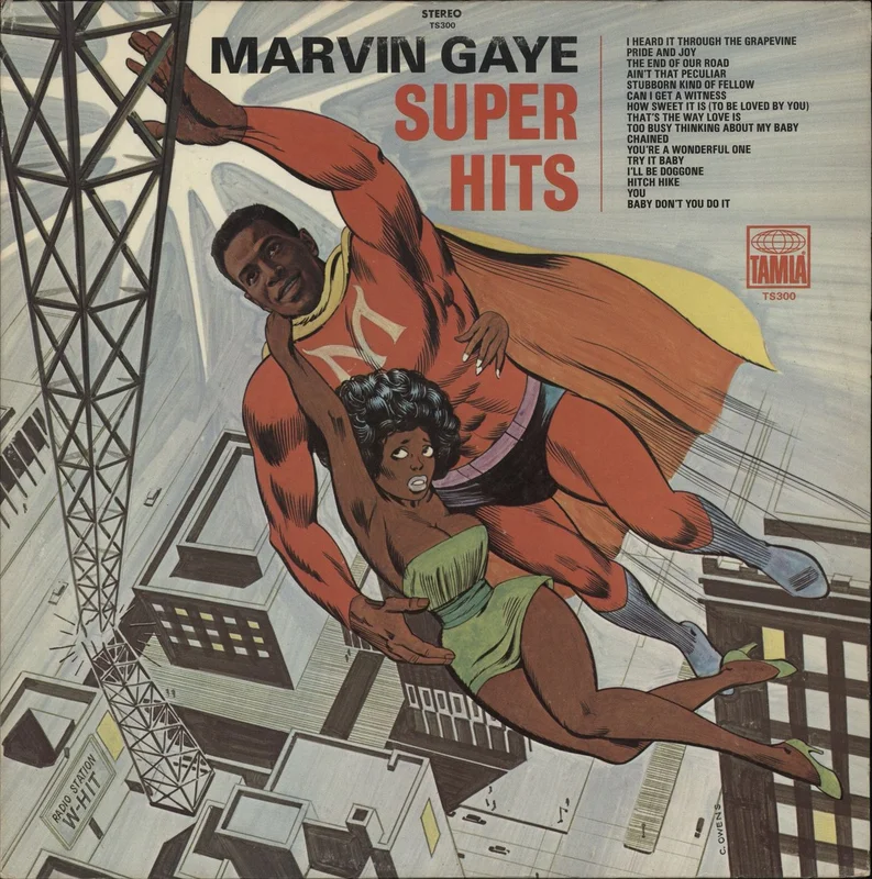 Marvin Gaye Super Hits US Vinyl LP
