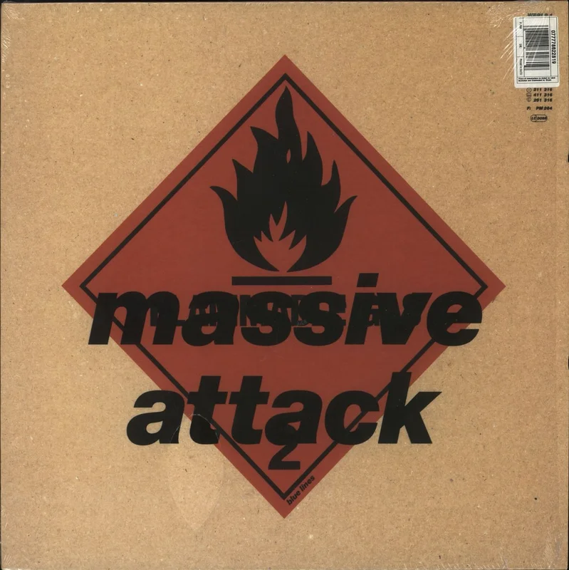 Massive Attack Blue Lines - 3rd UK Vinyl LP
