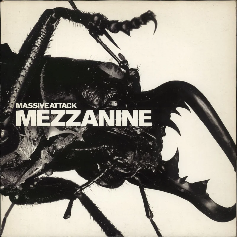 Massive Attack Mezzanine - 1st - VG UK 2-LP vinyl set