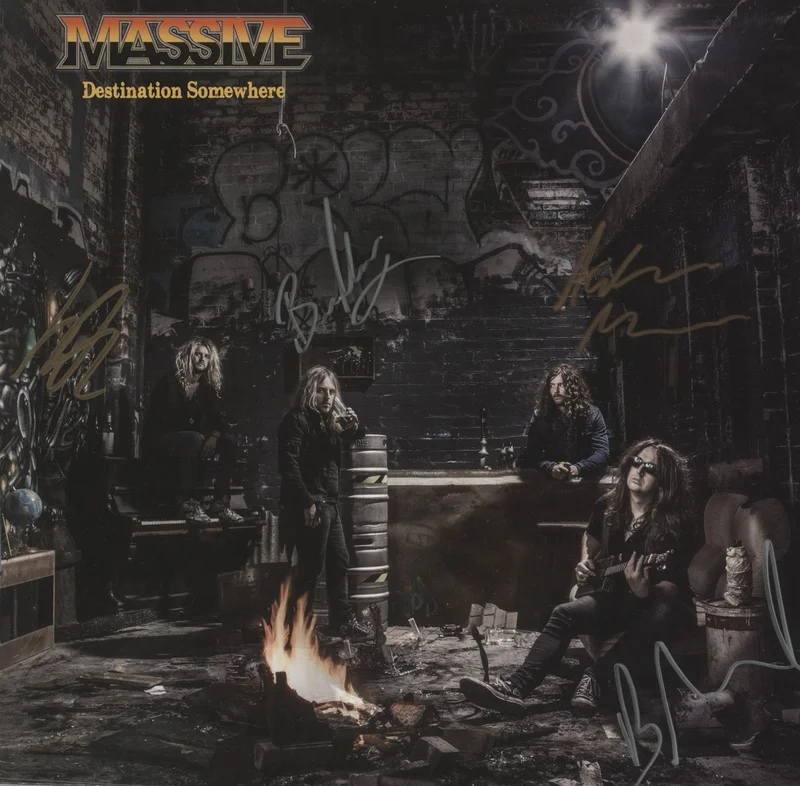 Massive Destination Somewhere - Yellow Vinyl - Sealed UK Vinyl LP