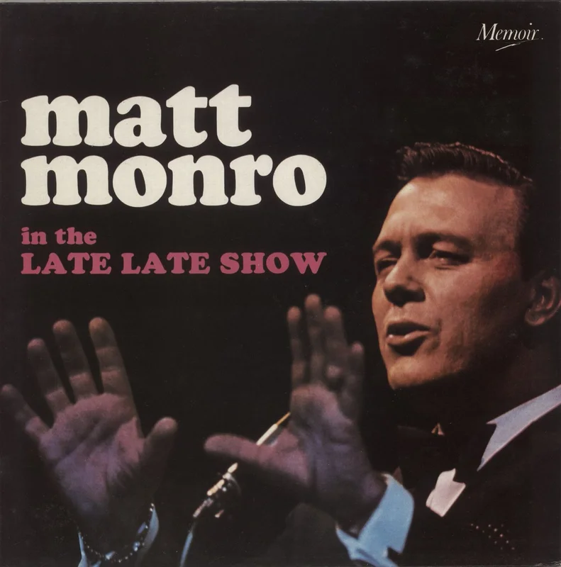 Matt Monro In The Late, Late Show UK Vinyl LP