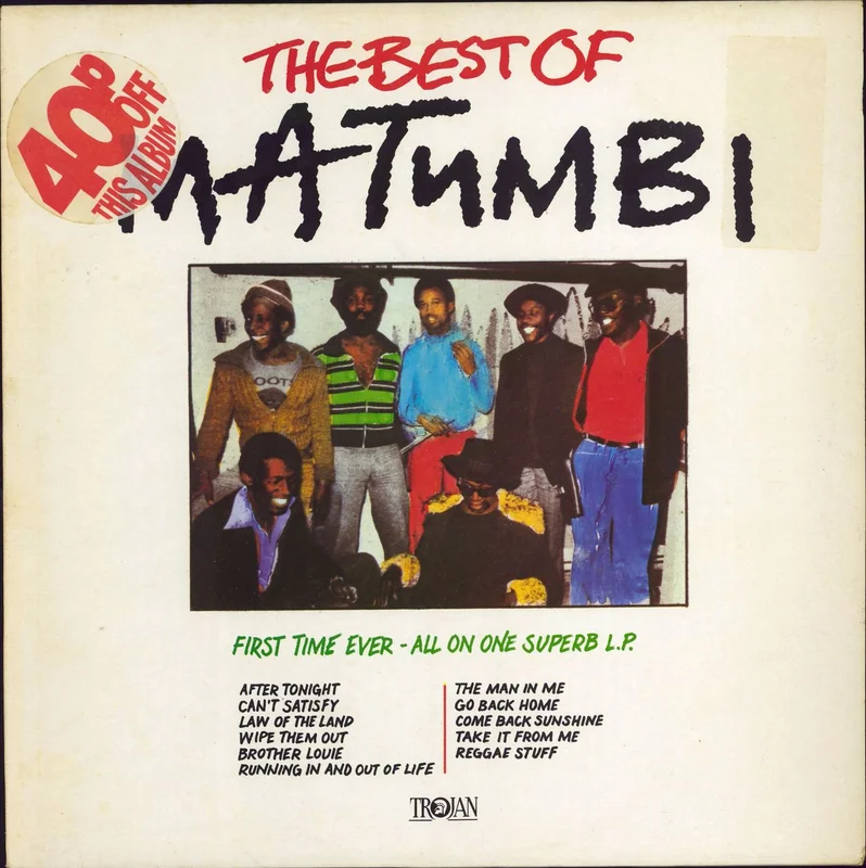 Matumbi The Best Of UK Vinyl LP