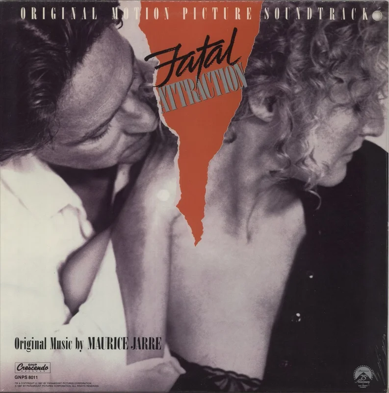Maurice Jarre Fatal Attraction [Original Motion Picture Soundtrack] - Sealed US Vinyl LP