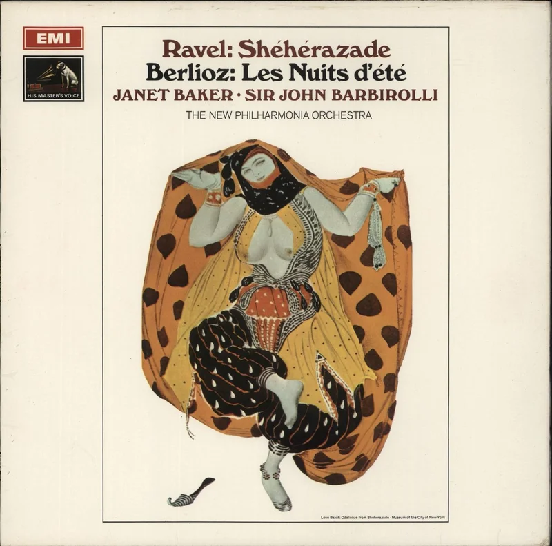 Maurice Ravel Sheherazade / Les Nuits D't UK Vinyl LP