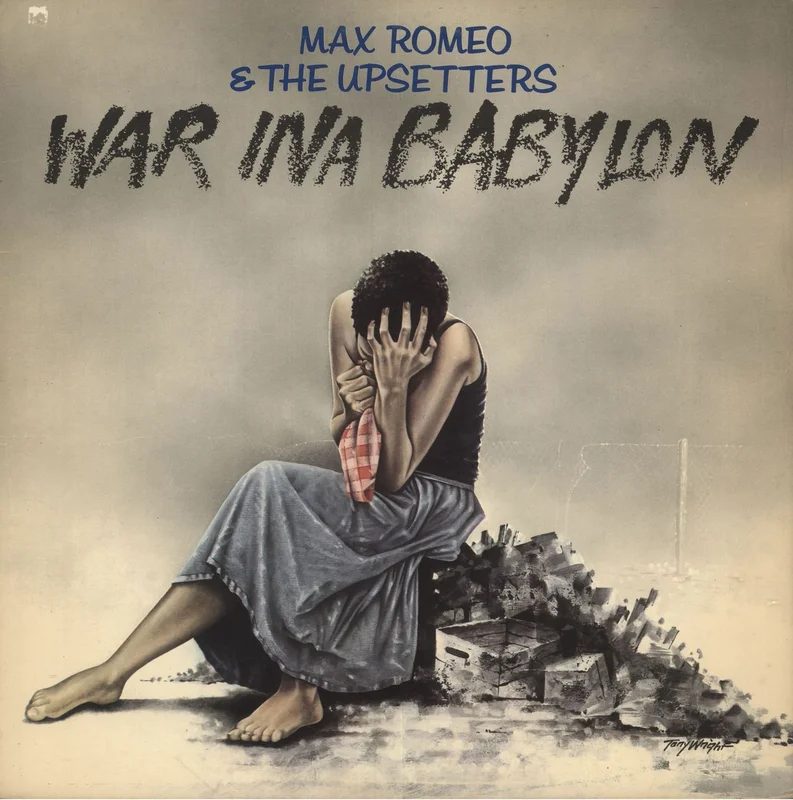 Max Romeo War Ina Babylon - EX UK Vinyl LP