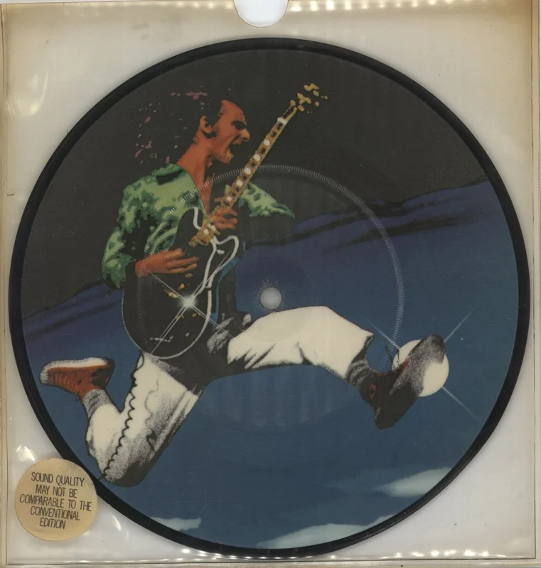 Max Webster Paradise Skies - Hype-Sticker UK 7" picture disc