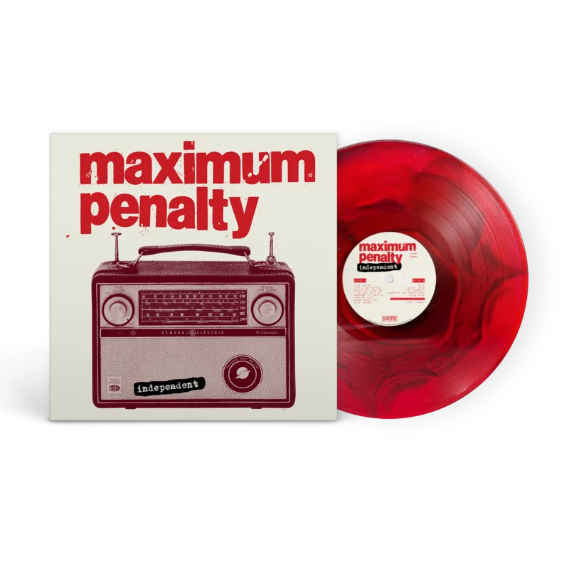 Maximum Penalty - Independent Black and Red Ripple Vinyl