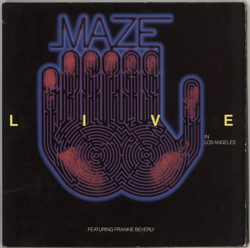 Maze Live In Los Angeles UK 2-LP vinyl set