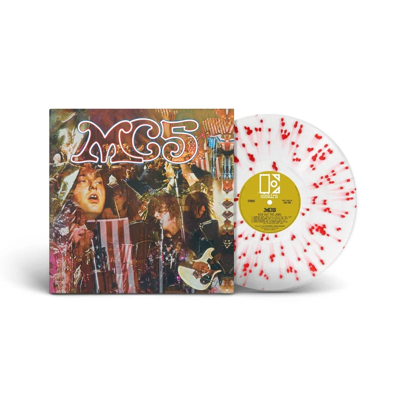 MC5 Kick Out The Jams - Clear & Red Splatter Vinyl - Sealed UK Vinyl LP