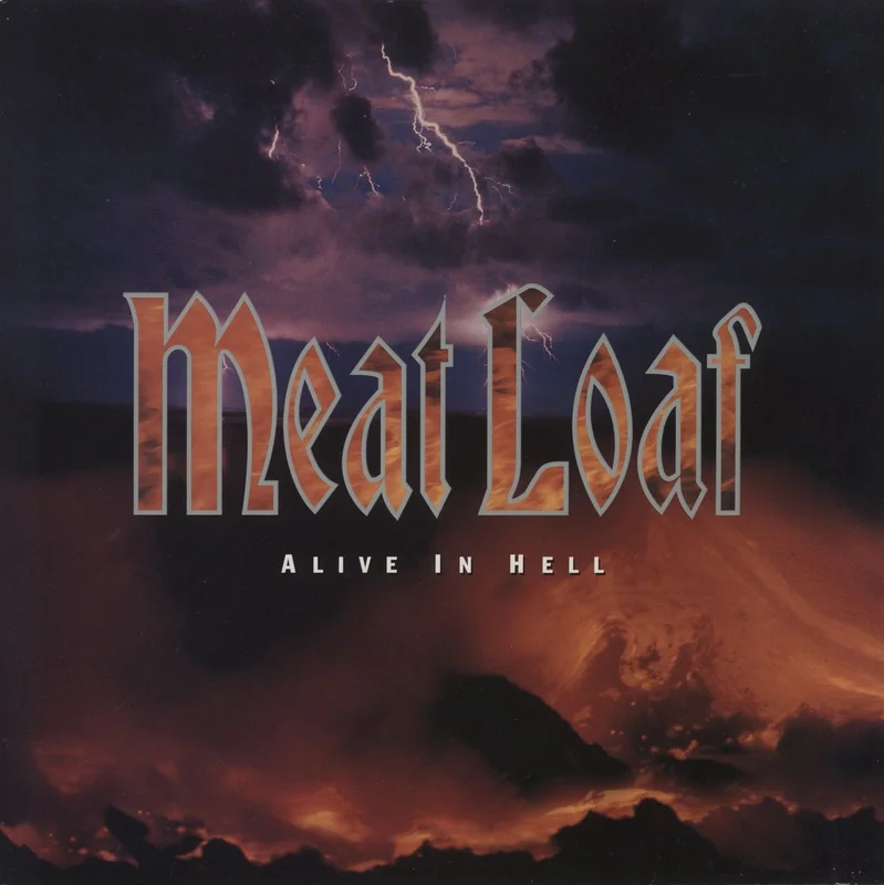 Meat Loaf Alive In Hell UK Vinyl LP